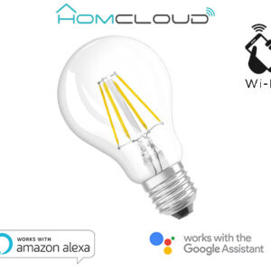 Lampadina Wi-Fi a filamento Bianco CCT dimm