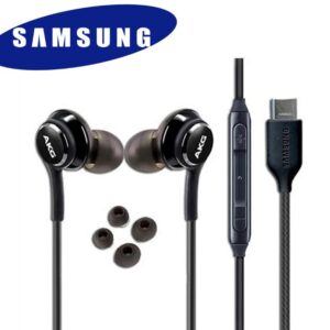 Auricolari Samsung EO-IC100BBE AKG Tipo-C Neri in Bulk