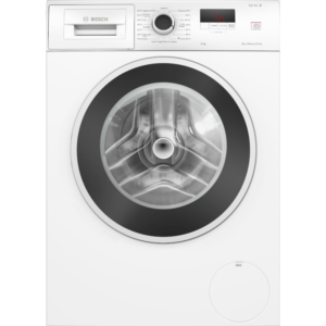 Bosch Elettrodomestici WGE03200IT Serie 2, Lavatrice a carica frontale, capacità 8 kg, 1200 rpm, Hygiene Plus: Lavaggio igienico anche a 40 °C﻿﻿, Bianco, 60 cm [Classe di efficienza energetica A]