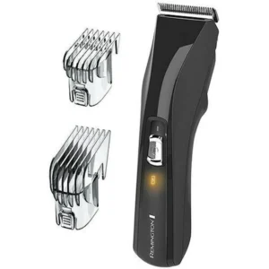 Remington Tagliacapelli - HC5150 - Lama in Acciaio Inox autoaffilante - Motore Potente Pro Power, 2 pettini di fissaggio da 1 a 42 mm, Funzionamento a rete-batteria