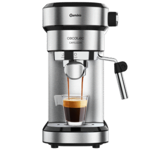 Cecotec Macchina da Caffè Espresso Cafelizzia 790 White. 1350 W, Sistema di Riscaldamento Rapido Thermoblock, 20 Bar, Modalità Auto per 1 e 2 Caffè, Vaporizzatore Regolabile, Serbatoio da 1,2 L