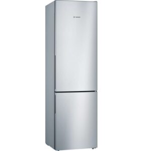 Bosch Frigorifero Combinato Libera Installazione 343 Litri Classe E Inox Altezza 201 cm Serie 4 Bosch KGV39VLEAS