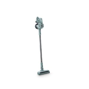 De'Longhi Scopa Ricaricabile XLM355.ADC 21,6V 350W Azzurra Spazzola 2-IN-1, 2 livelli di potenza