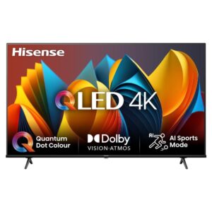 Hisense TV QLED 50 UHD 4K Smart VIDAA U7.6 Hdr10+ HDMI 2.1
