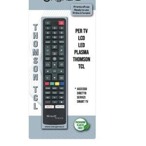 BRAVO ORIGINAL8  TELECOMANDO UNIVERSALE COMPATIBILE THOMSON E TCL