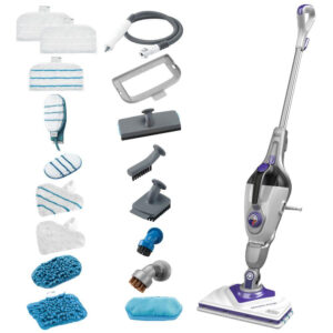 Black&Decker-BHSM1615DSM-LAVAPAVIMENTI A VAPORE 1600W 17IN1 + GUANTO500ML
