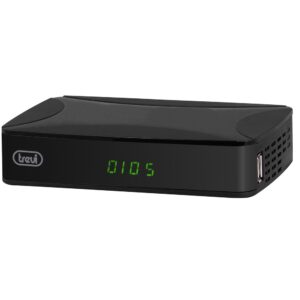 DECODER DIG TERRESTRE TREVI  HD DVB-T2 HEVC 10BIT USB HDMI SCART 12V
