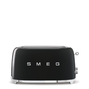 Smeg tostapane 4 fette vintage nero 1500w