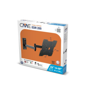 STAFFA PORTA MELICONI CMEEDR200 -FINO A 40 POLLICI E 20KG-VESA 75 100 200