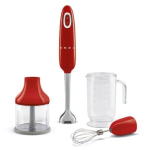 Smeg mixer 700w + 3 accessori rosso