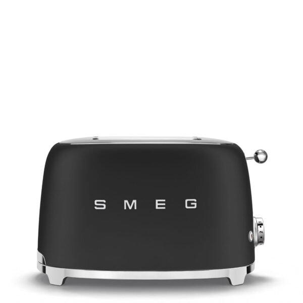 Smeg tostapane 2 fette decorato vintage nero opaco 950w