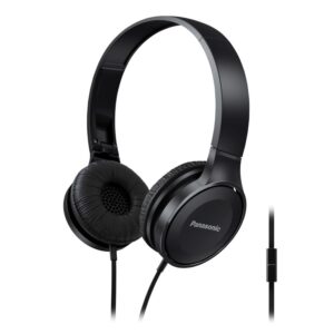 Cuffia con microfono nera Panasonic