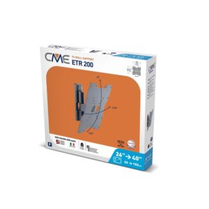 STAFFA PORTA MELICONI CMEEDR200 -FINO A 40 POLLICI E 30KG-VESA 50 75 100 200