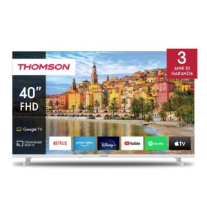 TVC LED 40 FHD SMART GOOGLE TV WHITE CERT TIVUSAT