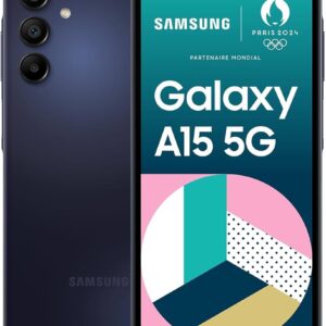 Samsung Galaxy A15 5G Blue Black