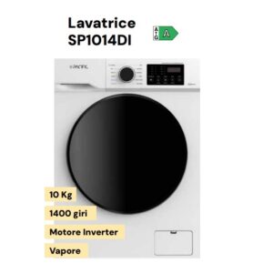 LAVATRICE PACIFIC 10KG SP1014DI INVERTER VAPORE